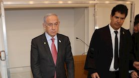 ראש הממשלה בנימין נתניהו בבית המשפט, צילום: יריב כץ/פול